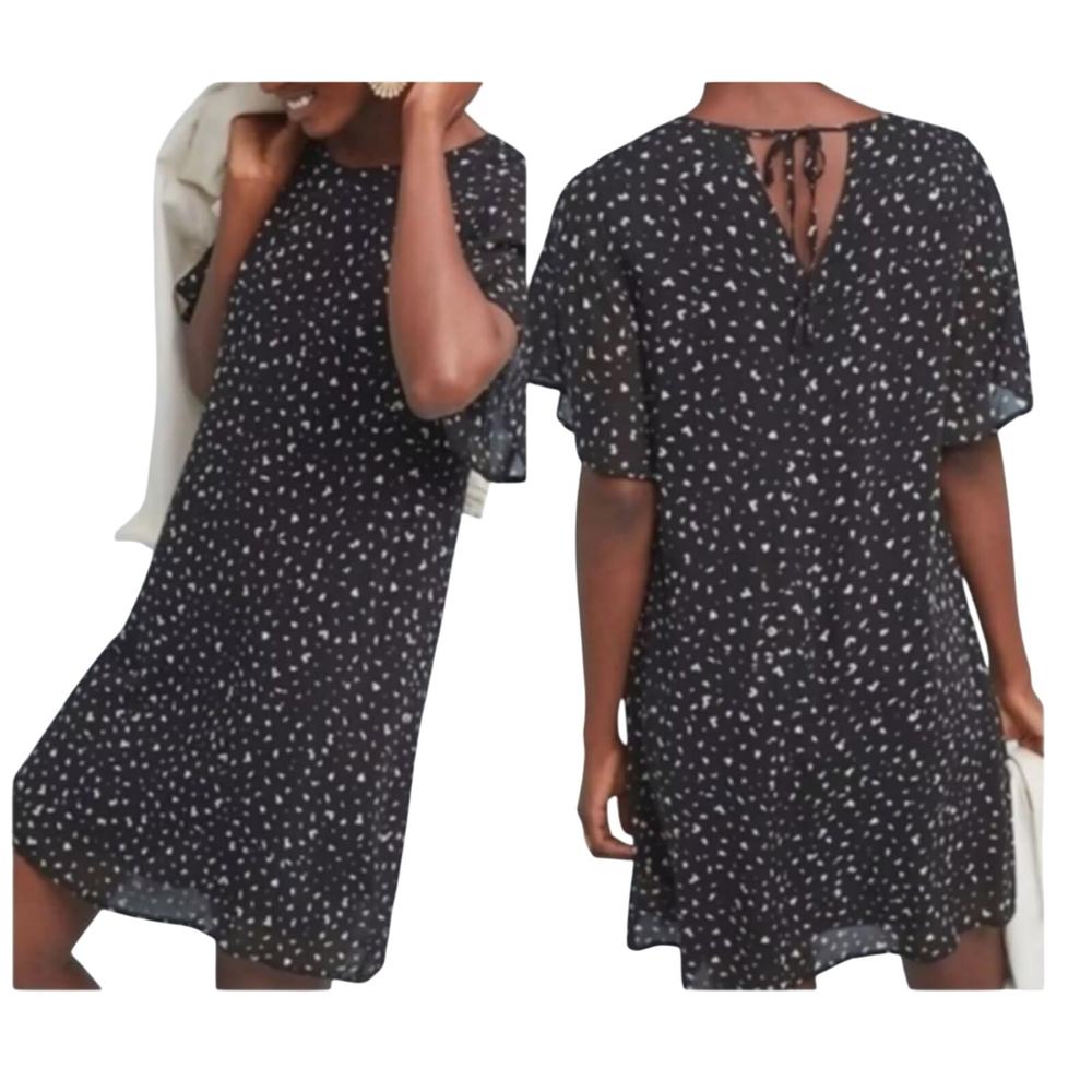 Anthropologie Cloth & Stone Sweetheart Confetti Print Dress Size M